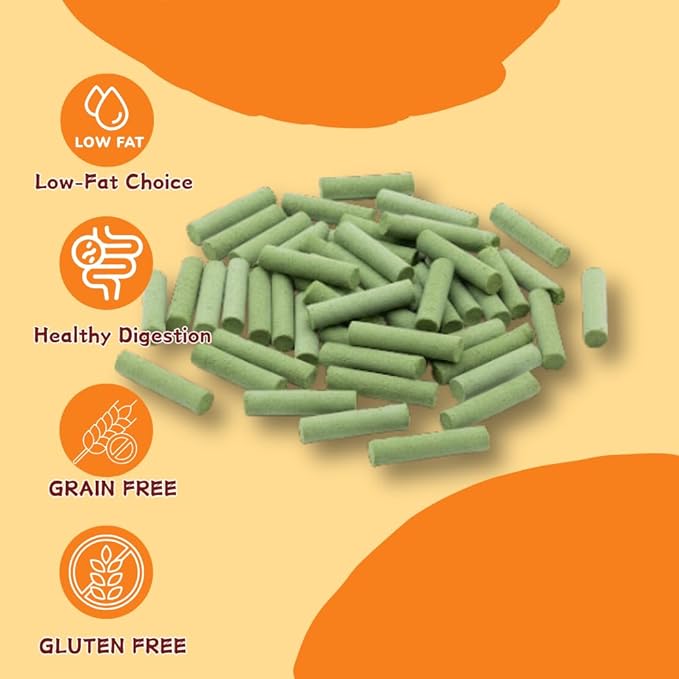 Chicken & Cat Grass Sticks for Cats, Natural Hairball Control Treats to Support Healthy Digestion, A Soft & Chewy Grain-Free Snack with Real Chicken,40 Count