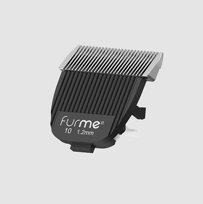 FURME AirClipper Replacement Clipper Blades Multi Pack/Case - 8 Blades Included: Size #40 x 2, #10 x 2, 7F, 5F, 4F, 3F Blades for Pet Grooming, Compatible AirClippers