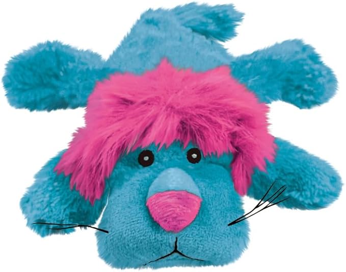 KONG Cozie King The Lion Plush Dog Toy and Medium Rosie The Rhino Dog Toy Bundle