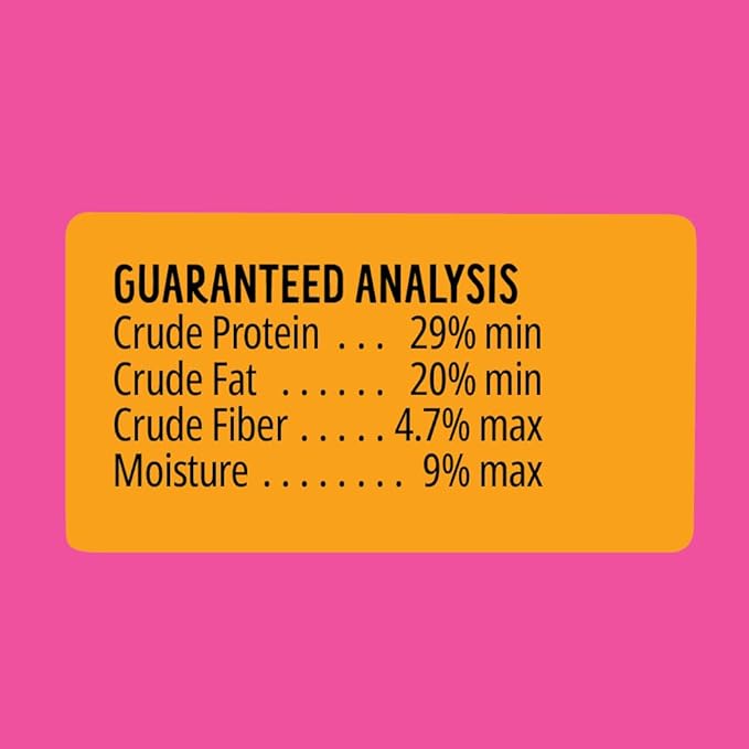 GYCO Bonkerrs Crunchy and Soft Cat Treats Paw Lickin Chicken Flavor 16 oz. Free from Artificial Colors and Flavors, Wheat & Soy.