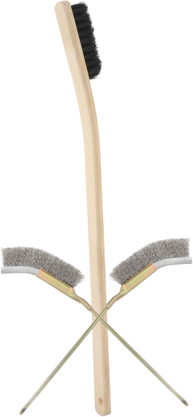 Totority 3pcs Bird Cage Cleaning Brush Soft Bristles Compact Handle for Parrot and Pet Cages Versatile Cleaning Tool for Birdcage Maintenance