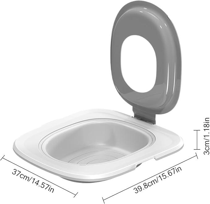 Cat Toilet Training Kit - Poratble Cat Toilet Cleaning Trainer, Eco-Friendly Toilet Litter Box Trainer | Reusable Sand Box Cat Trainer, Easy to Use Cat Toilet Trainer for Hygienic Pet Cleaning