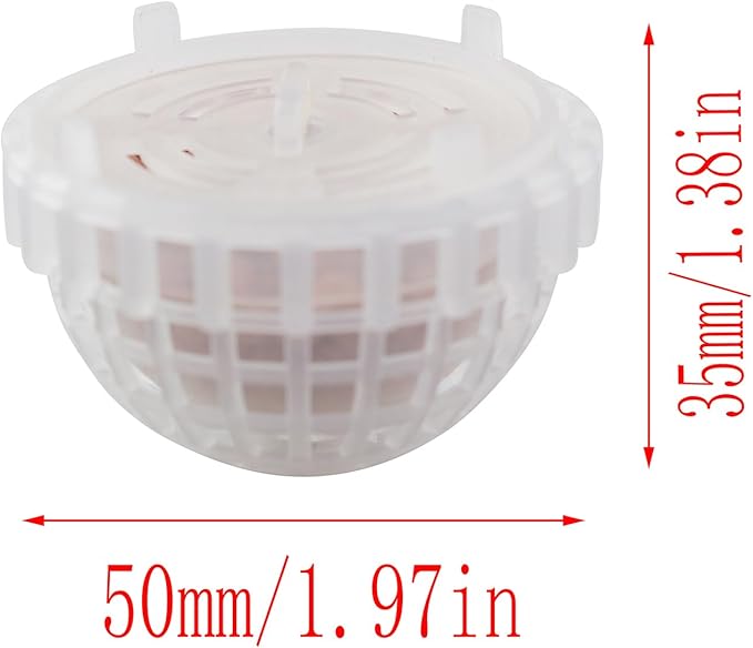 LQ Industrial Aquarium Aquascape Moss/Aquatic Plant Holder 35x50mm Fish Tank Decoration Ball Pet Supplies