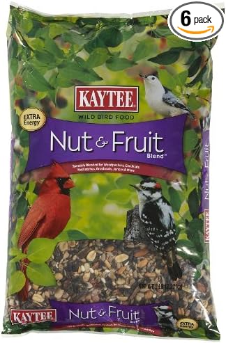Kaytee Nut & Fruit Assorted Species Wild Bird Food Oil Sunflower 5 lb.