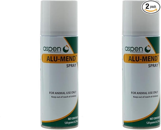 Aspen Veterinary Resources erinary Resources Alu-Mend Spray On Bandage 4.2fl oz 4.2fl oz (Pack of 2)