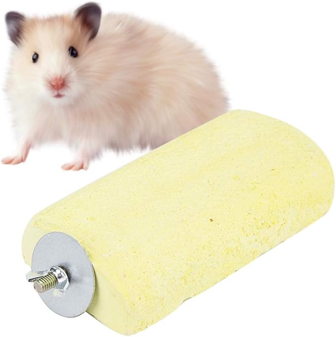 Grinding Stone, Parrots Grinding Stone, Hamster Grinding Stones, Suitable for Birds, Parrots and Other Small Birds to Play