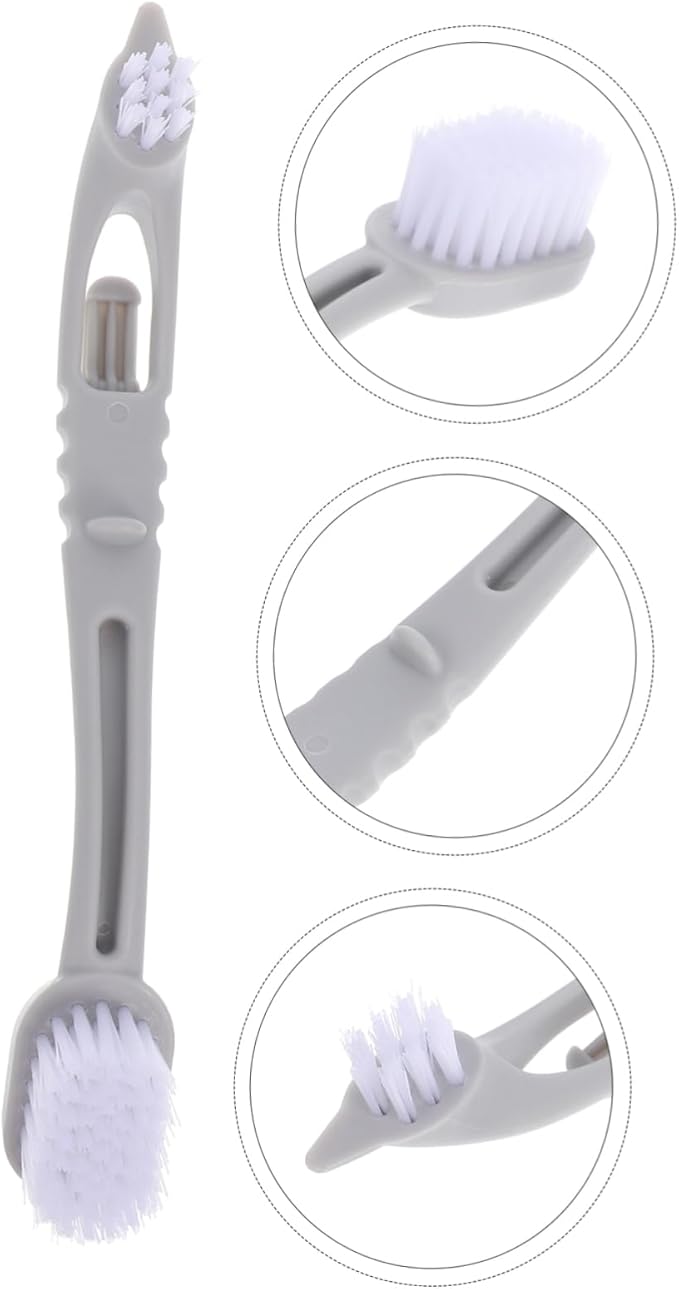 POPETPOP Pet Cage Cleaning Brush Set 3pcs Bird Cage Brush Soft Bristles Small Pet Bird Poop