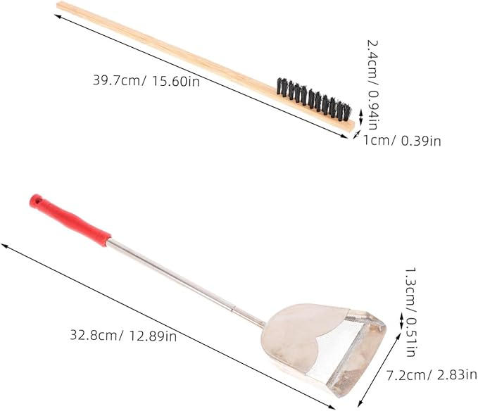Reptile Cage Cleaner Small Animal Brush Chicken Coop Cleaning Tools Birdcage Cleaning Brush Set