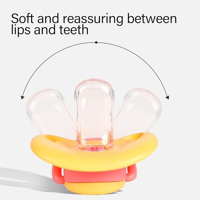 Pet Silicone Calming Pacifier, Dog Pacifiers for Small Dogs, Kitten Pacifiers, Puppy Teething Toys and Cat Chew Toys, Essential Pet Supplies, Puppy Essentials and Kitten Supplies, Chew Toys (Chicks)