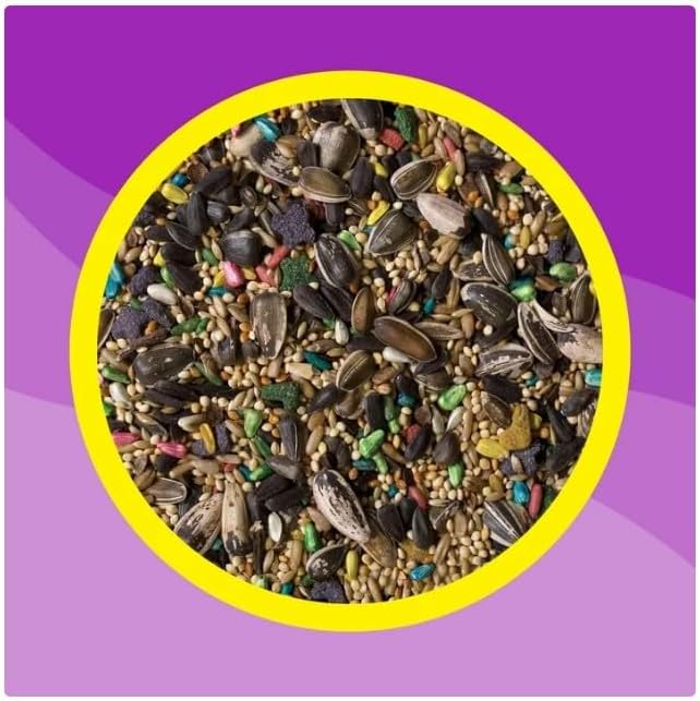 3~D Pet Products Premium Cockatiel Mix Bird Food Seeds, with Probiotics ~ 9 Lb Bag ~ 1 Pack.