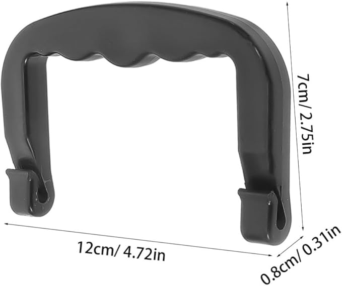 Gatuida Secure Comfortable Pet Cage Handle Plastic for Pet Carrier Rabbit Bird Cages