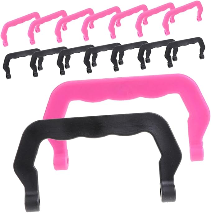 ERINGOGO 20pcs Portable Pet Cage Plastic Handles Easy to Carry Install for Birds Animals