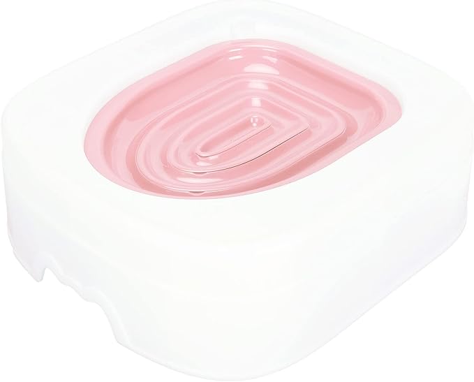Cat Toilet Training Kit EcoFriendly Safe Toilet Trainer System for Healthier Cats with Recesses for Easy Cleaning for Cat Supplies (Pink)