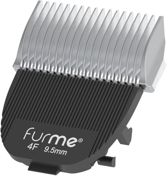 FURME™️ AirClipper Size 4F Replacement Blades - 9.5mm Grooming Clipper Blades, Fur & Hair Shaver for Cats, Dogs and All Pets, Pack of 1