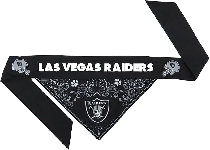 Littlearth NFL Reversible Pet Bandana - Officially Licensed Teams, Sizes XS to XL