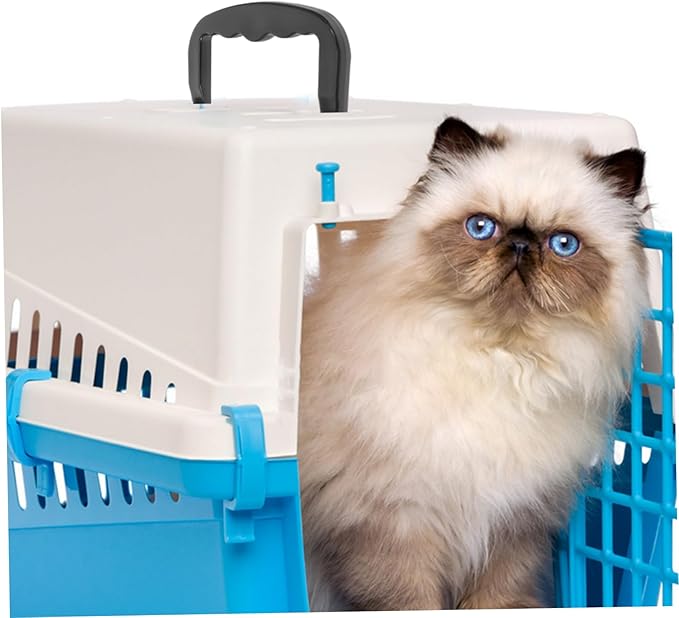 Gatuida Secure Comfortable Pet Cage Handle Plastic for Pet Carrier Rabbit Bird Cages