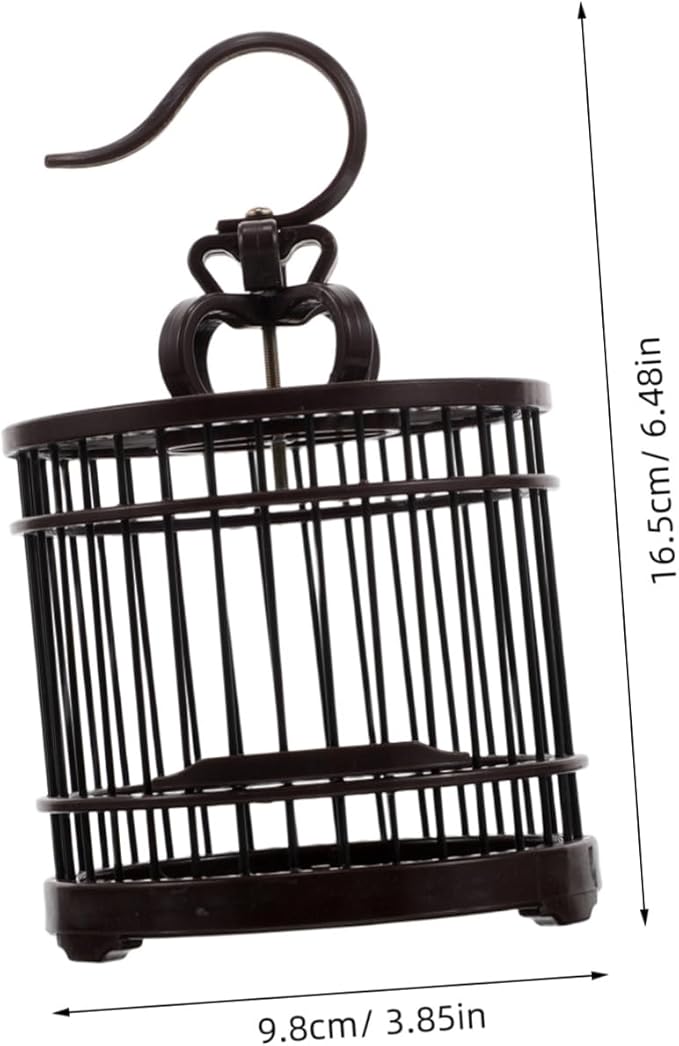 Yardwe Vintage Decorative Birdcage for Small Pets Portable Habitat Carrier for Hamsters and Reptiles Easy Cleaning and Maintenance for Indoor Outdoor Use