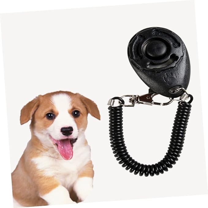 TOYANDONA 1set Practical Pet Training Tool Kit Clicker Whistle Rope for Puppy Training Obedience for Tricks Housebreaking