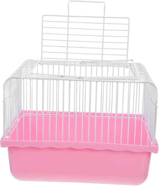 Toddmomy Portable Bird Carrier for Small Birds Versatile Travel Cage Viewing Window for Parakeets Lovebirds and Cockatiels for Indoor Use and Travel