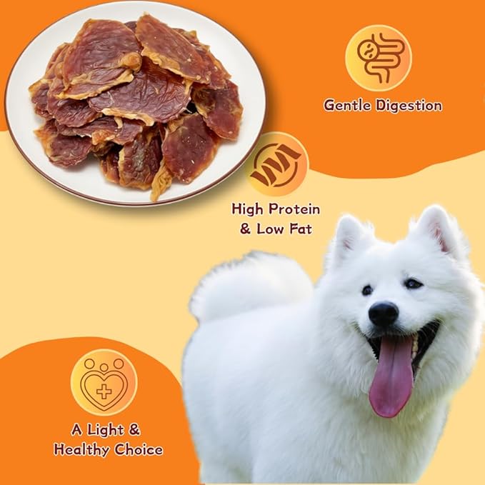 All-Natural Chicken Gizzards for Dogs, A Nutrient-Dense and High-Protein Single Ingredient Treat for All Breeds, Grain-Free, 14.11 Ounce