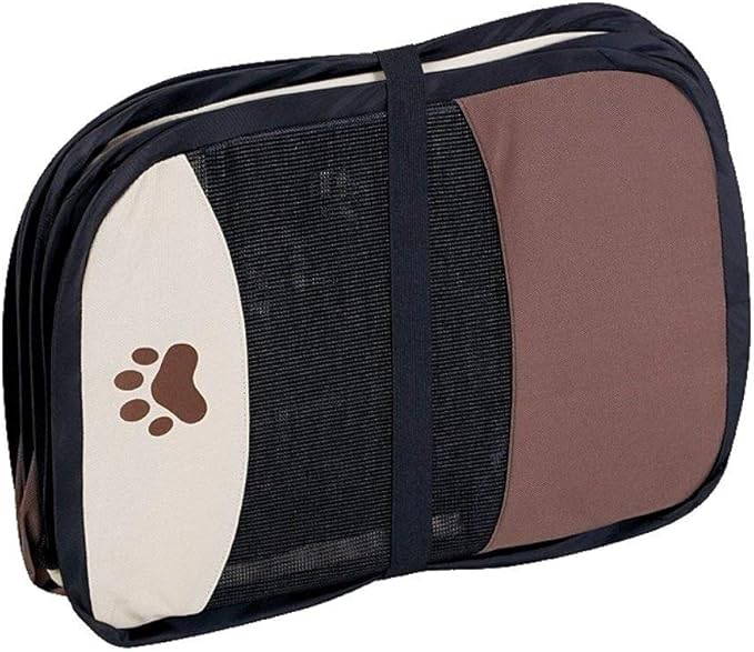 Etna Portable Foldable Pet Playpen For Dogs, Paw Print - Indoor and Outdoor Use, Medium/Large Sized Pets - Pop-Up, Traveling, Kennel Design, Ideal for Keeping Pets Safe and Secure - 36 x 23 Inches