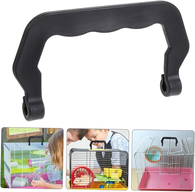 VANZACK 30pcs Detachable Plastic Bird Cage Handle for Outdoor Use Comfortable Grip for Pet Carriers and Crates for Animal Cages