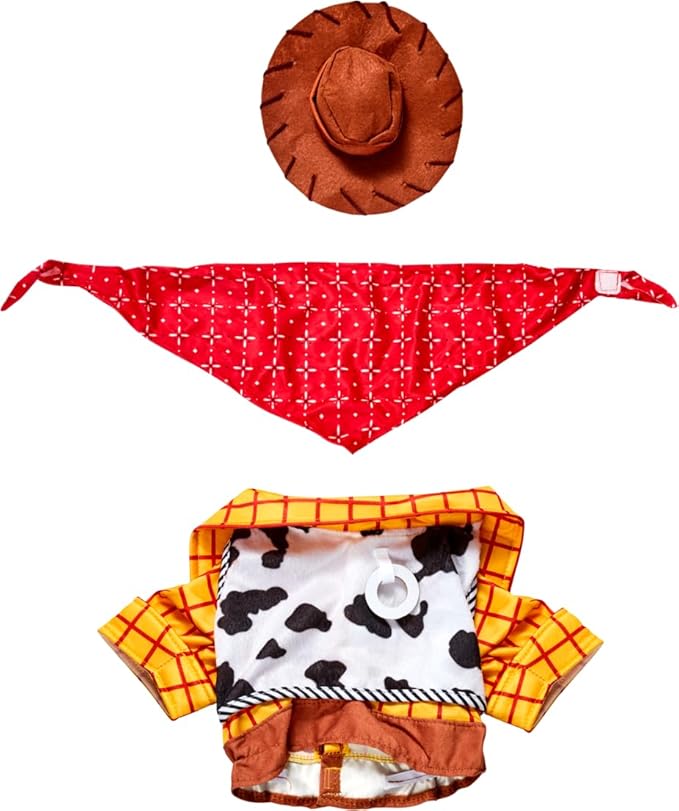 Toy Story: Woody Pet Costume for For Dogs or Cats by Rubies, Small