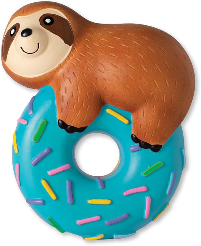 Fringe Studio Dog Toy, Donut Worry About A Thing, Latex, Pet Shop Collection (366009)