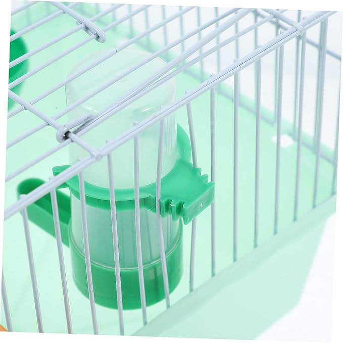 BESPORTBLE Portable Birdcage Bird Travel Carrier Canary Bird Cage Finch Cage Bird Cages Small Birds Bird Carrying Transport Cage Lightweight Travel Cage for Birds with Indoor Light Green