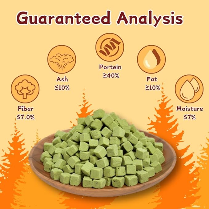 Natural Cat Treats with Real Chicken & Cat Grass, A High-Fiber Snack for Hairball Relief & Gut Health, Soft & Chewy Cubes,10.58 Ounce