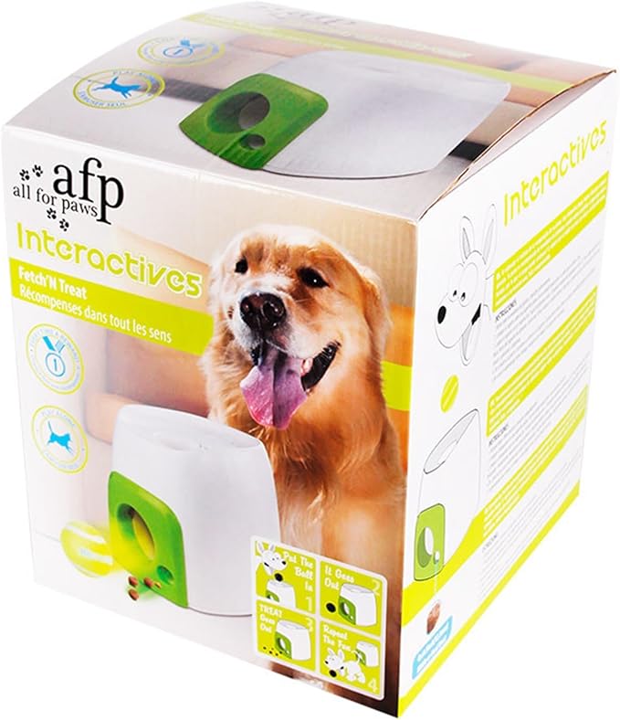 Dog Ball Rolling Machine Dog Toy Ball Launchers Dog Ball Reward Dog Food Reward Machine Interactive Pet Toy Automatic for Small Cats Dogs Outdoor Indoor