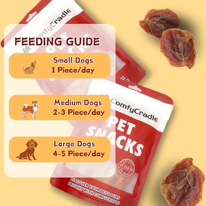 All-Natural Chicken Gizzards for Dogs, A Nutrient-Dense and High-Protein Single Ingredient Treat for All Breeds, Grain-Free,1.76 Pound