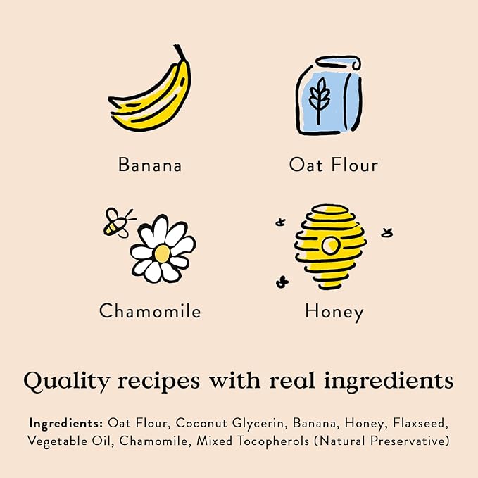 Bocce's Bakery Dailies Sweet Dreams Dog Treats for Bedtime Support, Wheat-Free Dog Treats, Made with Real Ingredients, Baked in The USA, Natural Soft & Chewy, Banana & Honey, 6 oz