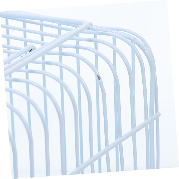 Milisten Bird Travel Cage for Small Pets Lightweight Portable Carrier for Lovebirds Parakeets Cockatiels Material Transparent Observation Window Versatile Indoor Travel Use