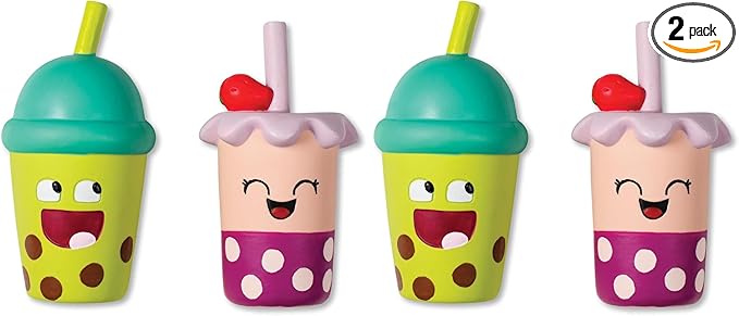 Fringe Studio Dog Toy Set, Best-Teas, 2Pc Mini, Latex, Pet Shop Collection (368012) (Pack of 2)