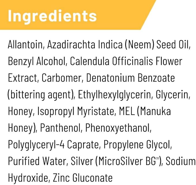 Absorbine Silver Honey Rapid Wound Repair Spray Gel 8oz Bottle, Manuka Honey & MicroSilver BG, Horse & Large Animal Wound Care (Pack of 2)