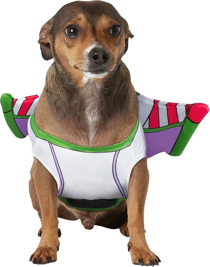 Toy Story: Buzz Lightyear Pet Accessory & Toy Set for For Dogs or Cats by Rubies, S/M
