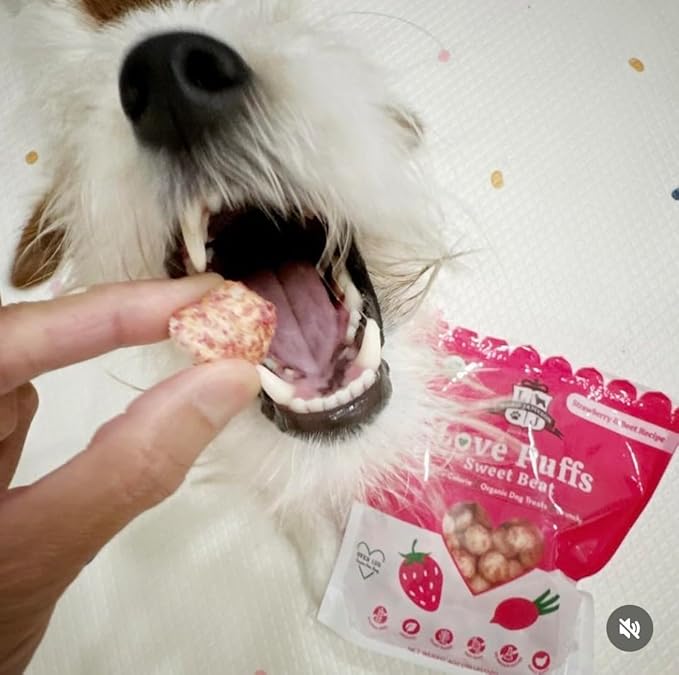 Lord Jameson Wild Berri and Sweet Beat Bundle – Low Calorie Dog Training Treats, Organic Crunchy Dog Treats, Gluten Free & Plant-Based, USDA Certified, Made in USA