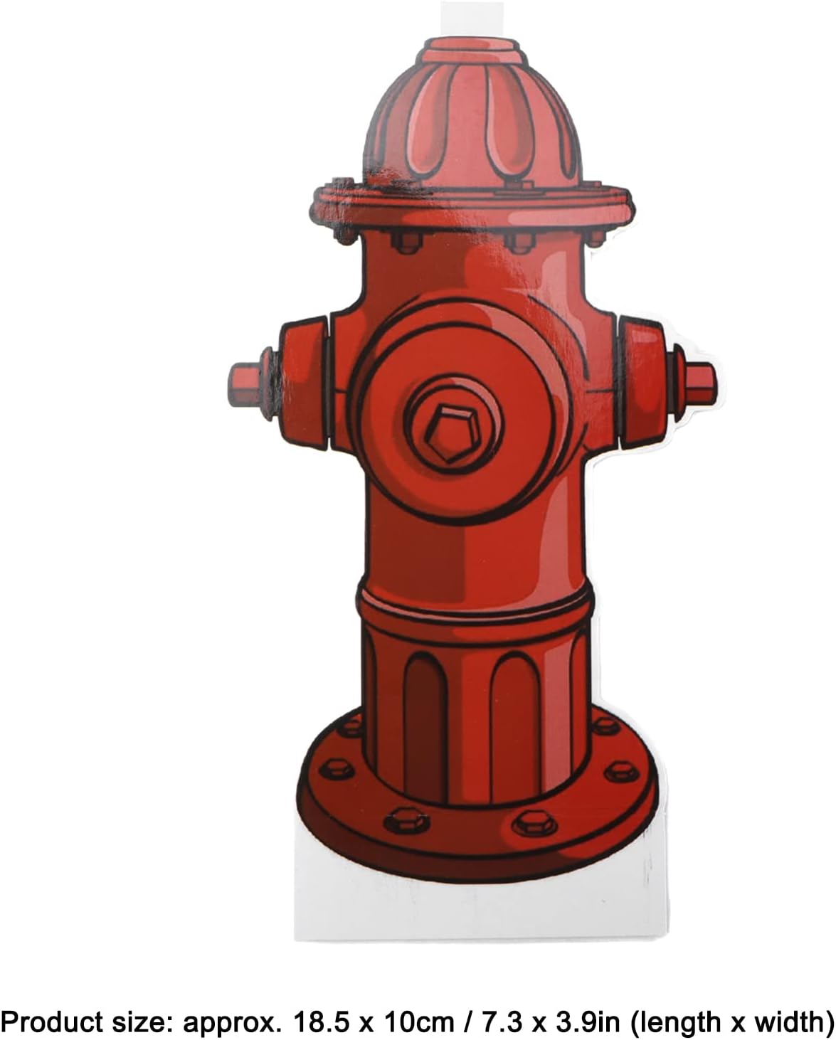 Dog Pee Pad Trainer 20Pcs Fire Hydrant Shaped Pet Diaper Pad Guide for Small Dogs, Puppies Dogs Potty Pee Training Pad Guide, 7.3 x 3.9in Small Fire Hydrant Post Paper Card