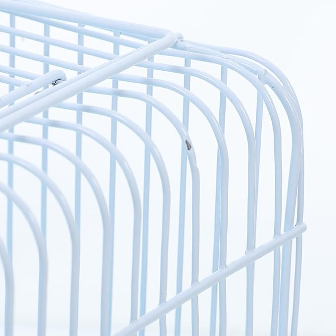 Balacoo Lightweight Portable Bird Transport Cage for Lovebirds and Small Animals Travel Friendly Birdcage for Parakeets and Cockatiels Easy to Clean and Convenient for Home Use