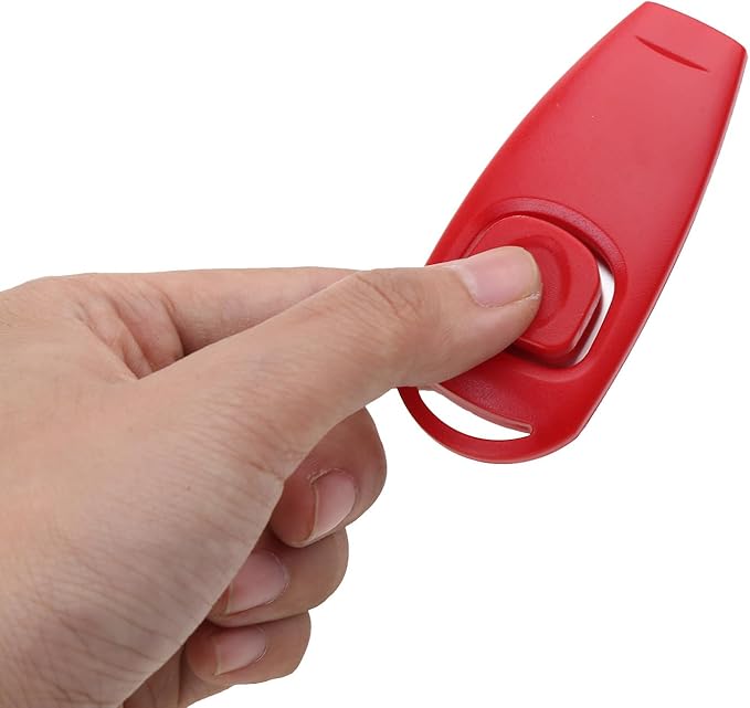 Pet Training with Keyring Dog Training Clickers Combo for Behavioral Training