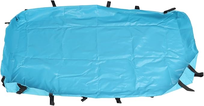 Oxford Cloth Hamster Cage Bottom Cover, Breathable Leakproof Chassis Liner for Guinea Pig with Removable Support For Furniture, Floors, and Beds (Blue)