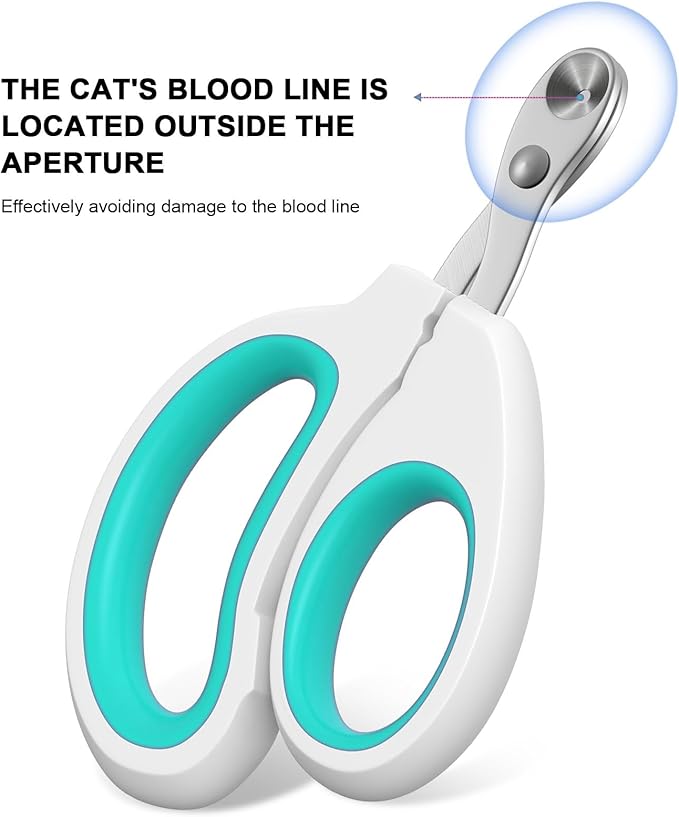 Aogeili Cat Specific Nail Clipper, Avoiding Excessive Cutting, Suitable for Beginners. It Can Also be Used for Small Animals Such as Birds, Hamsters, Rabbits, Hedgehogs, Ferrets, Guinea Pigs, Etc.