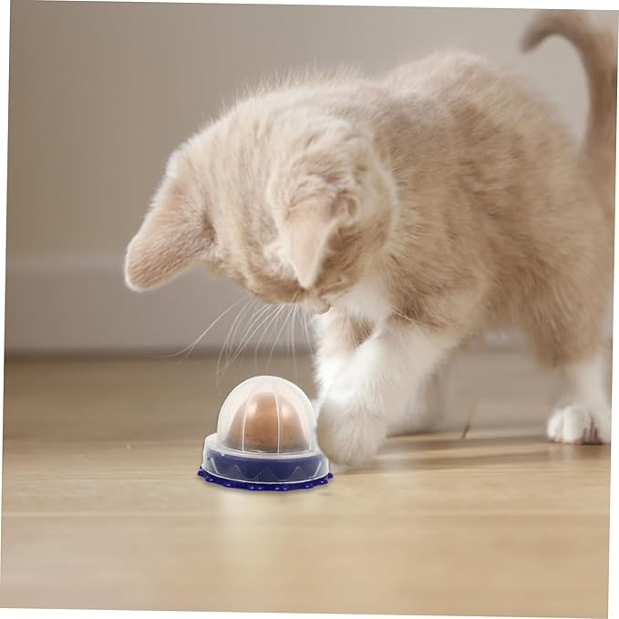 Gatuida 4pcs Catnip Candy Balls Cat Treats Catnip Energy Balls Healthy Snacks for Indoor Cats