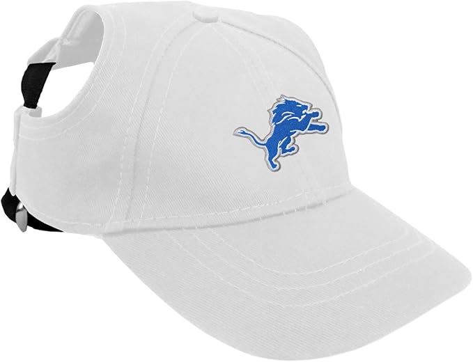 Littlearth NFL Detroit Lions Pet Baseball Hat, Size - Small