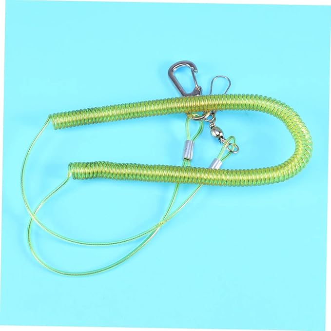 ORFOFE 3m Elastic Parrot Leash Training Rope Bird Harness for Outdoor Activities Bird Cage Accessory Strong Wire for Parrot Conure Random Color