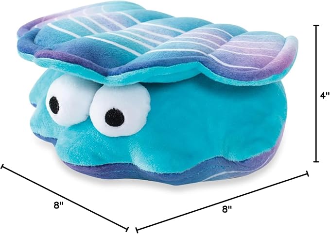 Fringe Studio Plush Dog Toy, A BIT CLAMMY(314058)
