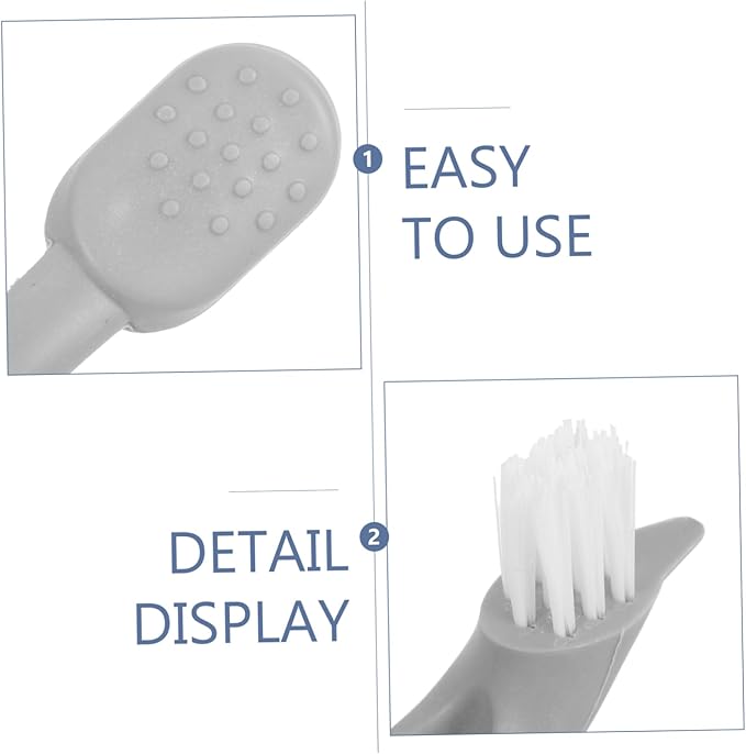 4pcs Bird Cage Cleaner Brush Long Handle Parrot Cage Washing Tool with Double Heads for Easy Cleaning and Maintenance for Pet Owners
