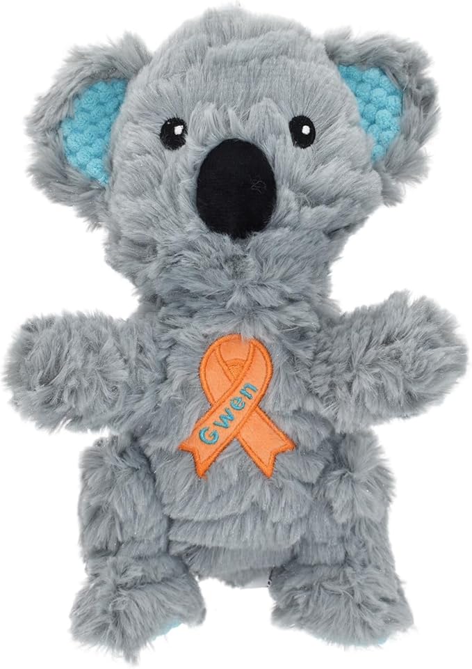 Multipet Wrinkleez COIA The Koala Plush Dog Toy - 9 inches