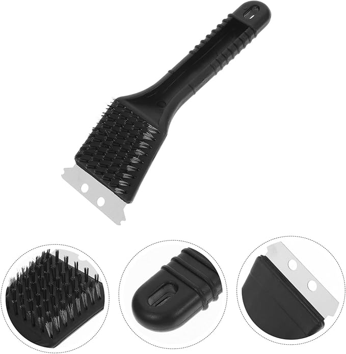 HANABASS Birdcage Cleaning Brush Bird Litter Scraper Stainless Steel for Bird Lovers